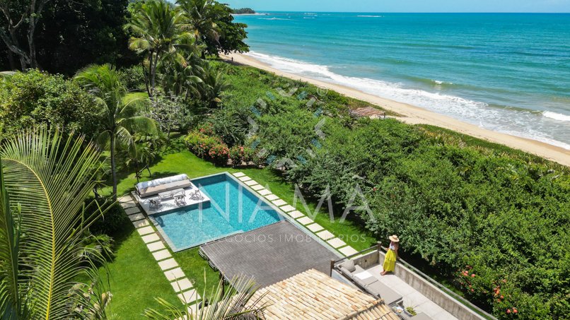 casas de luxo na praia de itapororoca trancoso